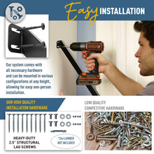 Load image into Gallery viewer, DIY Garage Shelving Kit - Wood Not Included