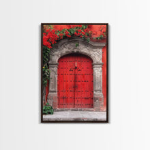 Cargar imagen en el visor de la galería, Change354 Architecture Print, 19th Century Architecture Photography, Mexico City Wall Art, Wood Framed Canvas Print