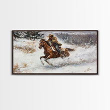 Carregar imagem no visualizador da galeria, Autumn harvest Framed Canvas Print of a woman in a field with pumpkins, seasonal wall decor and farmhouse accents for a cozy autumn ambiance