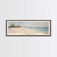 Load image into Gallery viewer, Cove Beach, Bahamas Watercolor Beach Print, Vacation Gift, Bahamas Wall Art, Beach Painting, Beach Decor, Beach Painting