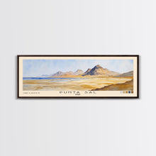 Load image into Gallery viewer, Punta Sal, Peru Watercolor Beach Print, Vacation Gift, Peru Wall Art, Beach Painting, Beach Decor, Beach Painting