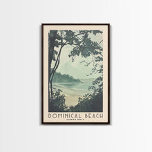 Load image into Gallery viewer, Dominical Beach, Costa Rica Watercolor Beach Print, Vacation Gift, Costa Rica Wall Art, Beach Painting, Beach Decor, Beach Painting