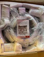 Carregar imagem no visualizador da galeria, A AXILIXI Modern Crystal Chandeliers 24" Round Top K9 Crystals Chandelier Adjustable Ceiling Light Fixture 4-Tier K9 Crystal Pendant Lamp 12-Light for