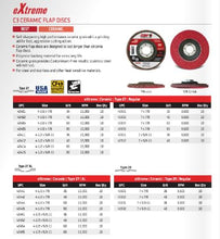Cargar imagen en el visor de la galería, CGW Abrasives Ceramic FLAP DISCS C3