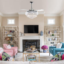 Carregar imagem no visualizador da galeria, 42" Broxburne Smart Fan with LED Light