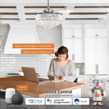 Carregar imagem no visualizador da galeria, 42" Broxburne Smart Fan with LED Light