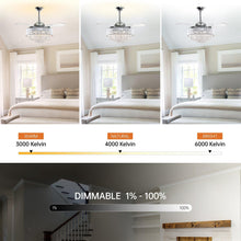 Carregar imagem no visualizador da galeria, 42" Broxburne Smart Fan with LED Light