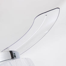 Carregar imagem no visualizador da galeria, 42" Modern Chrome Downrod Mount Crystal Ceiling Fan with Lighting and Remote Control