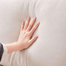 Carregar imagem no visualizador da galeria, 89x79"Modern Sectional Sofa with Vertical Stripes,2 Pillows,5-Seat Couch with Convertible Ottoman,Various Combinations,L-Shape Indoor Furniture for Living Room,Apartment, 3 Colors