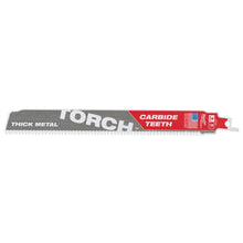 Carregar imagem no visualizador da galeria, Milwaukee 48-00-5202 9" 8TPI The TORCH™ Carbide Teeth SAWZALL® Blade 1PK