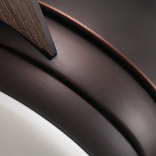 Carregar imagem no visualizador da galeria, 48" Beckette Farmhouse Flush Mount Reversible Ceiling Fan with Lighting and Remote Control