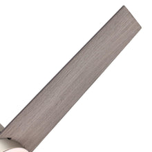 Carregar imagem no visualizador da galeria, 48" Satin Nickel Flush Mount Low Profile Ceiling Fan with LED Lighting