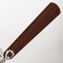 Carregar imagem no visualizador da galeria, 48" Modern Chrome Flush Mount Reversible Crystal Ceiling Fan with Lighting and Remote Control