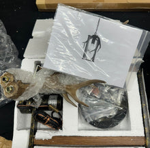 Load image into Gallery viewer, ALOYSIANS Small Deer Antler Lamp Imitation Wood Chandeliers FarmhouseSquare Antler Chandelier 1-Light 8.7"W*14.8"H Kitchen Lights Pendant Light Fixture