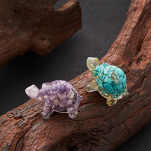 Carregar imagem no visualizador da galeria, Crystal Turtle Decor