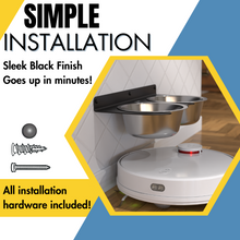 Carregar imagem no visualizador da galeria, Floating Dog Bowl Shelf