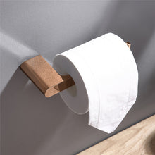 Carregar imagem no visualizador da galeria, Luxurious 4-Piece Brass Rose Gold Bathroom Hardware Set: Towel Bar, Towel Ring, Toilet Paper Holder, Robe Hook, and Tower Holder - Wall Mounted