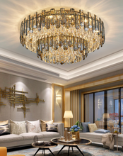 Carregar imagem no visualizador da galeria, Golden Halo Chandelier