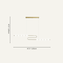 Carregar imagem no visualizador da galeria, Agnes Chandelier