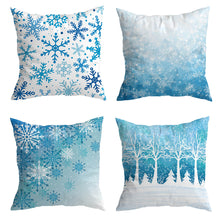 Carregar imagem no visualizador da galeria, Winter Snowflakes Cushion Covers
