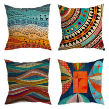 Carregar imagem no visualizador da galeria, Lively Multicolored Cushion Covers