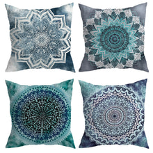 Carregar imagem no visualizador da galeria, Mandala Flower Cushion Covers