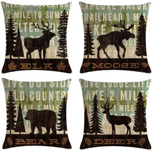Carregar imagem no visualizador da galeria, Woodland Beasts Cushion Covers