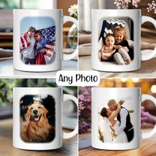 Carregar imagem no visualizador da galeria, Personalized Photo Mug, Birthday, Anniversary, Vacation, Any Custom Picture Gift