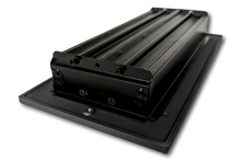 Cargar imagen en el visor de la galería, Cast Aluminum Linear Bar Vent Covers - Carbon Gray