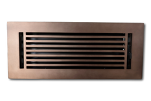 Cargar imagen en el visor de la galería, Cast Aluminum Linear Bar Vent Covers - Oil Rubbed Bronze