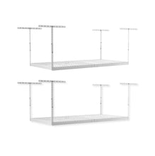 Carregar imagem no visualizador da galeria, 4' x 8' Overhead Garage Storage Rack Two Pack