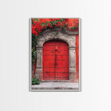 Cargar imagen en el visor de la galería, Change354 Architecture Print, 19th Century Architecture Photography, Mexico City Wall Art, Wood Framed Canvas Print