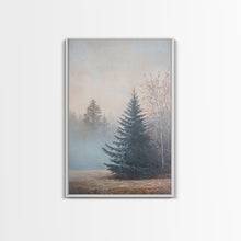 Carregar imagem no visualizador da galeria, Canvas Print of an Autumn Tree on a Serene Path, Fall Wall Art, Best Gift Idea, Seasonal Decor, Modern Farmhouse, Autumn Landscape Art