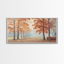 Load image into Gallery viewer, Elegant Christmas party with guests in formal attire by a Christmas tree Framed Canvas Print, holiday wall art for classy Christmas decor