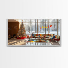 Cargar imagen en el visor de la galería, Fall Festival Sunset Framed Canvas Print, Autumn Farmhouse Decor, Rustic Country Landscape Art, Fall Gift Idea, Seasonal Wall Art