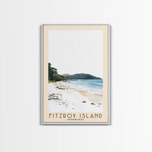 Load image into Gallery viewer, Fitzroy Island, Australia Watercolor Beach Print, Vacation Gift, Australia Wall Art, Beach Painting, Beach Decor, Beach Painting