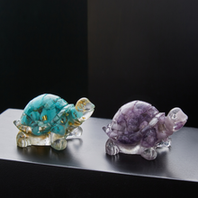 Carregar imagem no visualizador da galeria, Crystal Turtle Decor