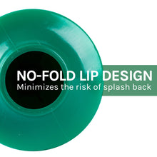 Load image into Gallery viewer, Antimicrobial Bellows Accordion Toilet Plunger with Black Storage Tray (Green)