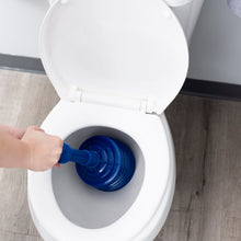 Load image into Gallery viewer, Bellows Accordion Toilet Plunger (Blue)