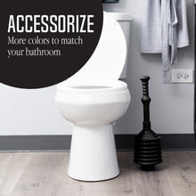 Load image into Gallery viewer, Bellows Accordion Toilet Plunger (Black)