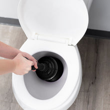 Load image into Gallery viewer, Bellows Accordion Toilet Plunger (Black)