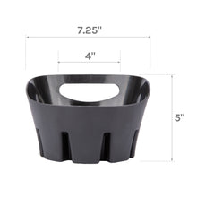Load image into Gallery viewer, Antimicrobial Universal Drip Tray for Toilet Plunger (Black)
