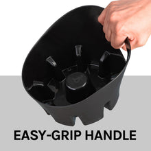 Load image into Gallery viewer, Antimicrobial Universal Drip Tray for Toilet Plunger (Black)