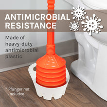 Load image into Gallery viewer, Antimicrobial Universal Drip Tray for Toilet Plunger (White)