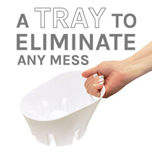 Load image into Gallery viewer, Antimicrobial Universal Drip Tray for Toilet Plunger (White)