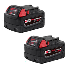 Carregar imagem no visualizador da galeria, Milwaukee 48-11-1852 M18™ REDLITHIUM™ XC 5.0Ah Extended Capacity Battery Pack (2 Piece)