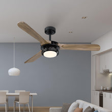 Carregar imagem no visualizador da galeria, 52" Aerofanture Industrial DC Motor Downrod Mount Reversible Ceiling Fan with Lighting and Remote Control