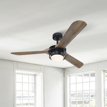 Carregar imagem no visualizador da galeria, 52" Aerofanture Industrial DC Motor Downrod Mount Reversible Ceiling Fan with Lighting and Remote Control
