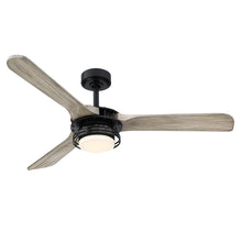 Carregar imagem no visualizador da galeria, 52" Aerofanture Industrial DC Motor Downrod Mount Reversible Ceiling Fan with Lighting and Remote Control