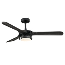 Carregar imagem no visualizador da galeria, 52" Aerofanture Industrial DC Motor Downrod Mount Reversible Ceiling Fan with Lighting and Remote Control